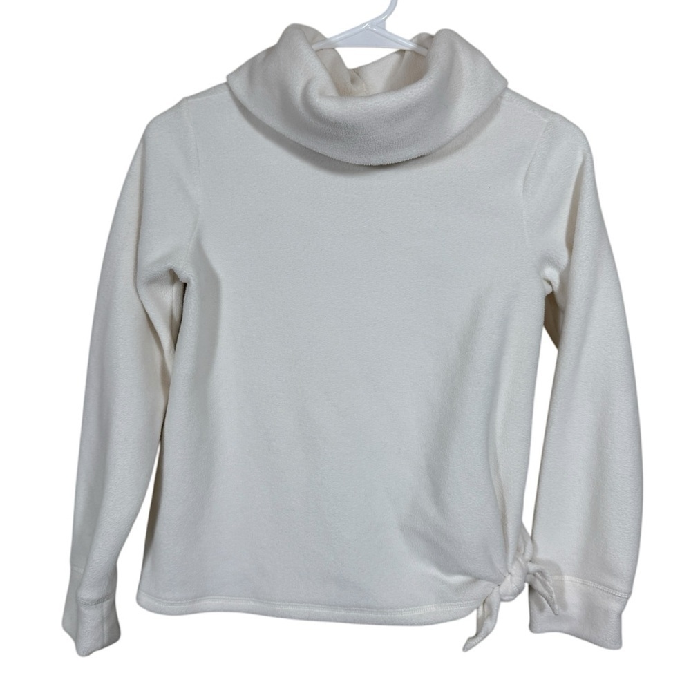 Old Navy Active White Turtleneck Kids Sweater L 10-12
